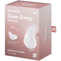 Dew Drop Вибратор Lay-On Бял