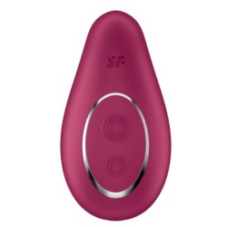 Dipping Delight Vibrador Lay-On Rojo