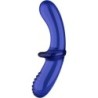 Dildo de Cristal Duplo Azul