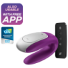 Vibrator Partener Dublă Distracție Lila