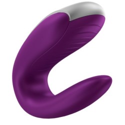 Vibrator Partener Dublă Distracție Lila