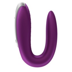 Vibrator Partener Dublă Distracție Lila