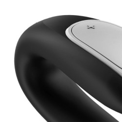 Double Fun Partner Vibrator Zwart