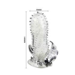 Drosmīgs Vīrietis Pagarinājums Penis Vibrators Rabbit