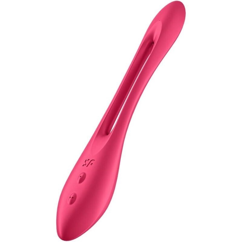 Elastische Freude Multi Vibrator Rot