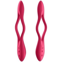 Elastische Freude Multi Vibrator Rot