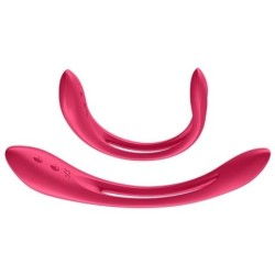 Elastische Vreugde Multi Vibrator Rood