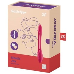 Plaisir Élastique Multi Vibrateur Rouge