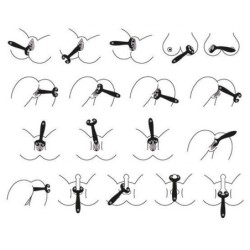 Plaisir Infini Multi Vibrateur 3 Bleu