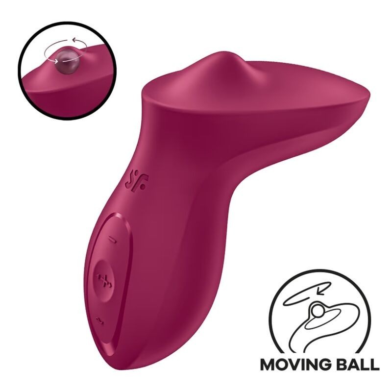 Exciterrr Lay-On Klitoris Vibrator Berry