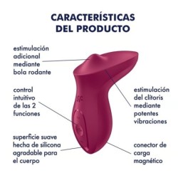 Exciterrr Vibrador Lay-On Clítoris Berry
