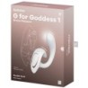 G For Goddess 1 Vibrador Rabbit Blanco