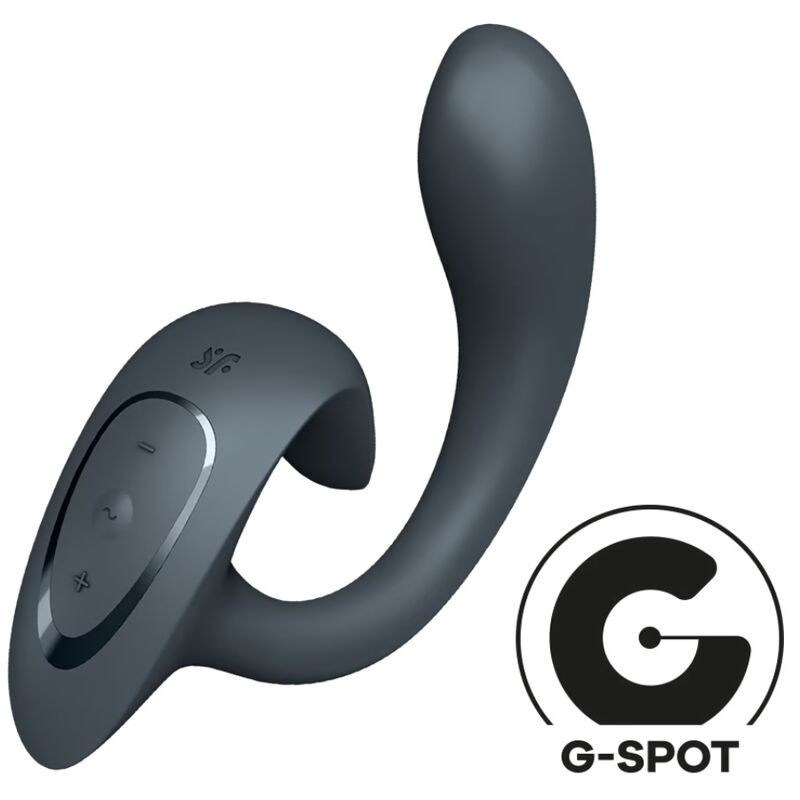 G For Goddess 1 Rabbit Vibrator Donkergrijs