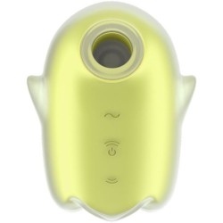 Glowing Ghost Air Pulse & Vibrador Amarillo