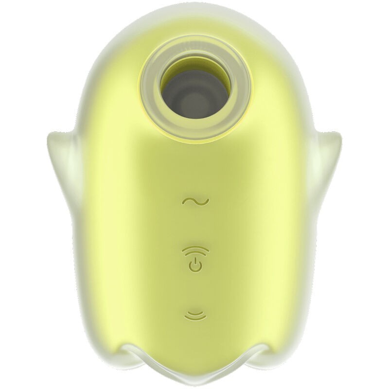Glowing Ghost Air Pulse & Vibromasseur Jaune