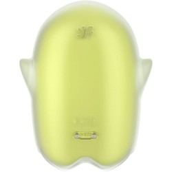 Glowing Ghost Air Pulse & Vibrador Amarillo