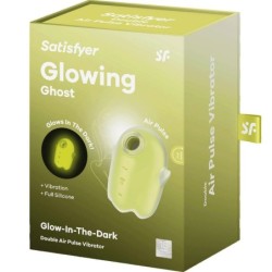 Glowing Ghost Air Pulse & Vibromasseur Jaune