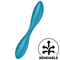 Vibrador Multi Flexível Ponto G 1 Azul