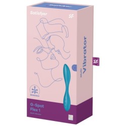 Vibrador Multi Flexível Ponto G 1 Azul