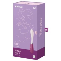G-Spot Flex 3 Multi Vibraator Punane