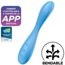Vibromasseur Multi Points G Flex 4+ App Bleu