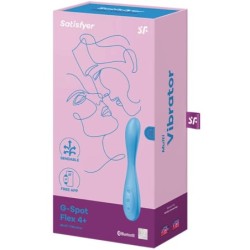 Vibromasseur Multi Points G Flex 4+ App Bleu