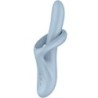 Heat Flex 4 Vibrador Efeito Calor 12 Vibrações Azul