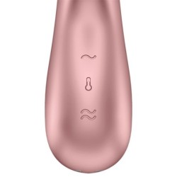 Karsts Mīlnieks Vibrators Rozā un Bēšs