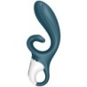 Hug Me Vibrador Rabbit App Blau