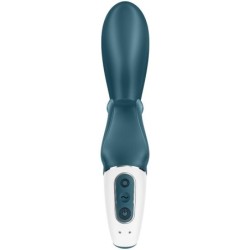 Hug Me Vibrador Rabbit App Blau