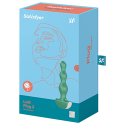 Lolli Plug 2 Plug Vibrator Vihreä