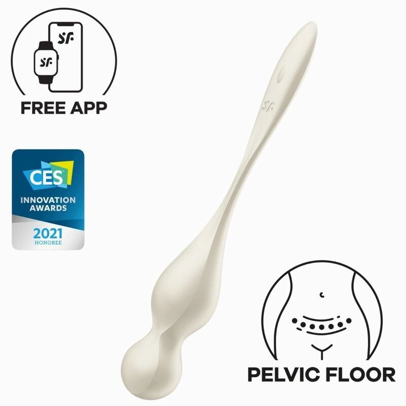 Love Birds Bolas Kegel Vibratòries Blanc Love Birds Bolas Kegel Vibratòries Blanc