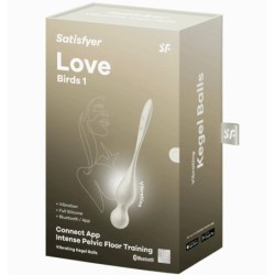 Love Birds Bile Kegel Vibratoare Albe
