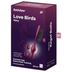 Love Birds Vary Vibracijske Kroglice Brezplačna Aplikacija Rdeče Vino