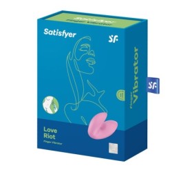 Love Riot Finger Vibrator Rosa