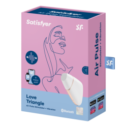 Love Triangle Stimulator & Vibrator Wit