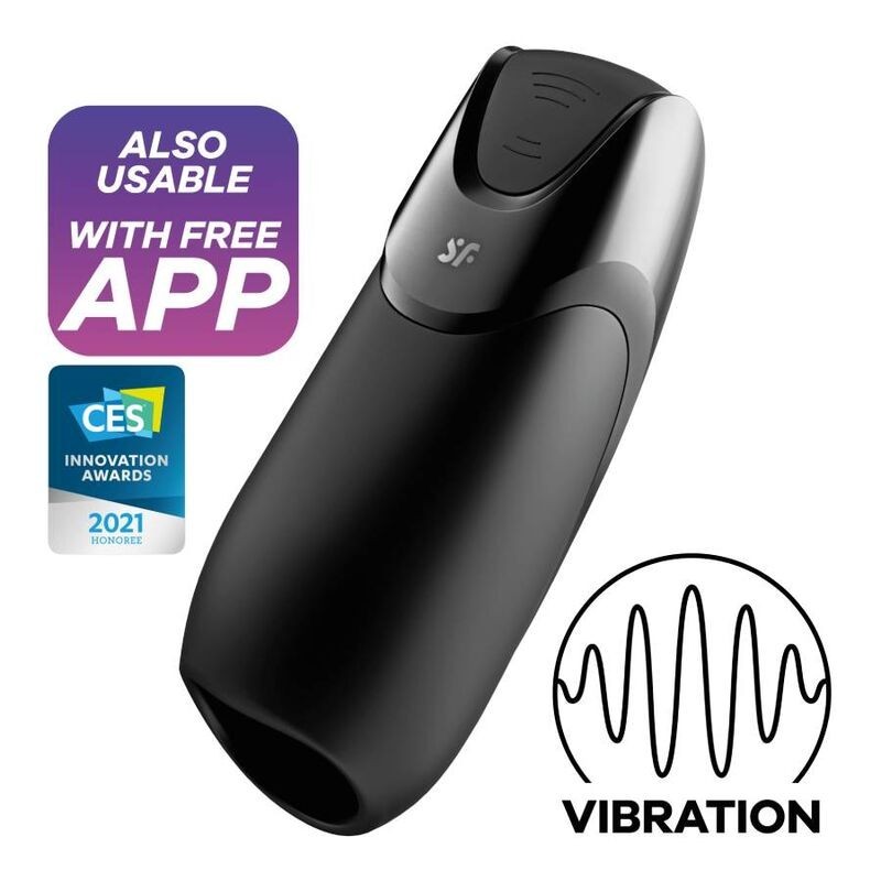 Men Vibration+ Čierna