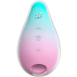 Mermaid Vibes Stimulator & Vibrator Mint & Rosa