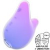 Mermaid Vibes stimuliatorius-vibratorius violetinės ir rožinės spalvos