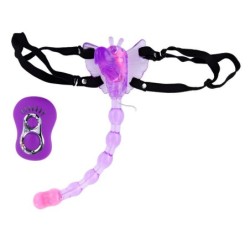 Butterfly Strap On Lila