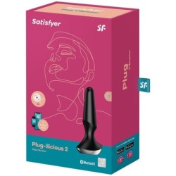 Ilicious 2 Plug Black Vibrating Butt Plug