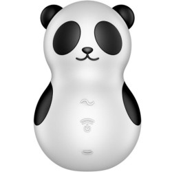 Pocket Panda Stimulator & Vibrator Bela in Črna