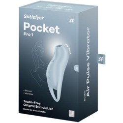 Pocket Pro 1 Διεγέρτης Κλειτορίδας Ανοιχτό Μπλε