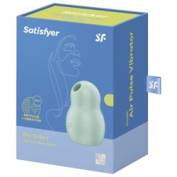 Pro To Go 1 Stimulator in Dvojni Vibrator Zelene Barve