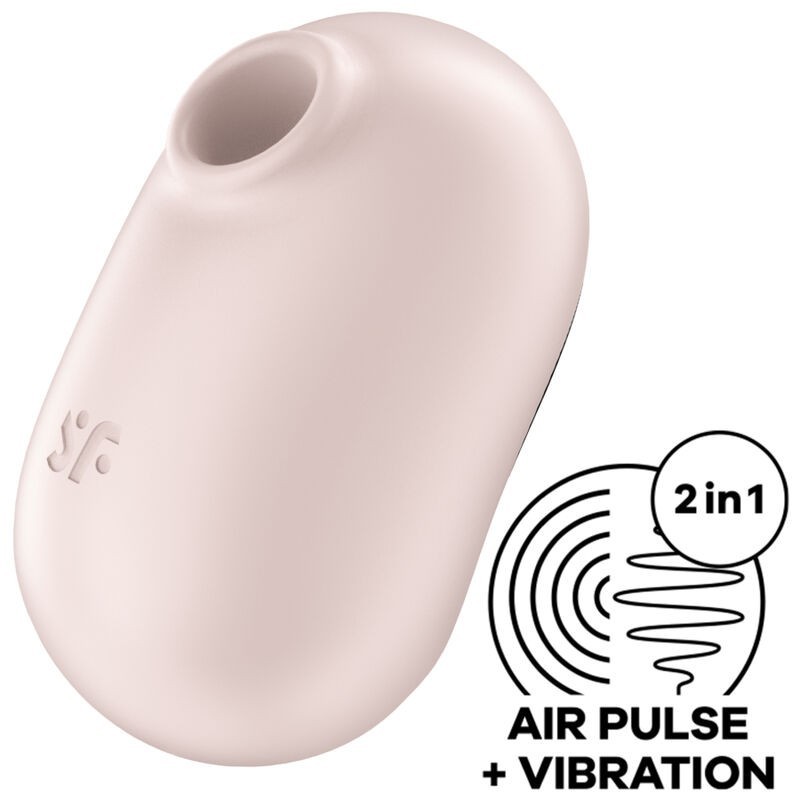 Pro To Go 2 Dubults Stimulators Un Vibrators Bēšs