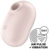 Pro To Go 2 Dubbele Stimulator & Vibrator Beige