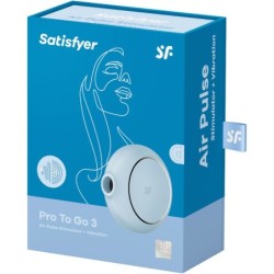 Pro To Go 3 Dvojni Stimulator in Vibrator Moder