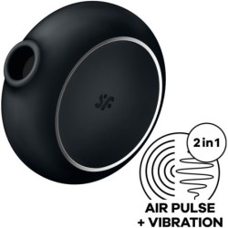 Pro To Go 3 Dvigubas Juodas Stimuliatorius ir Vibratorius