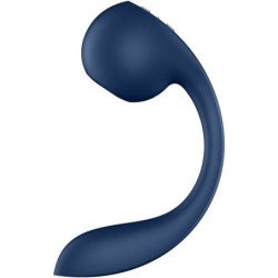 Pro+ Wave 4 Stimulateur Point G & Air Pulse Application Gratuite Bleu Foncé