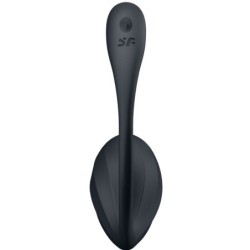 Estimulateur Point G Pétale Nervurée Télécommande Noir App Gratuite